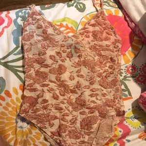 Floral bodysuit